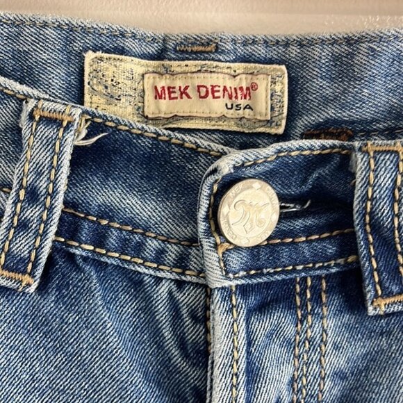 MEK Makaha Distressed Straight Leg Jeans - Picture 7 of 12